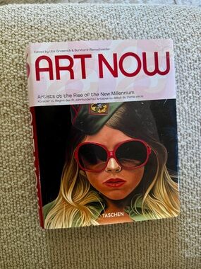 Taschen ART NOW — Pink, Red, Black Cover Art hardcover book